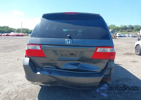 2007 Honda Odyssey Ex-L из США, поврежденный, VIN 5FNRL38627B462046